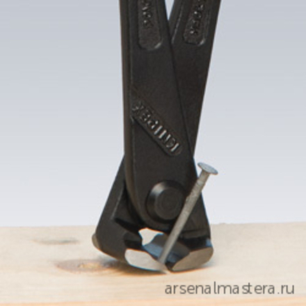 Клещи вязальные 300 мм для арматурной сетки особой мощности, фосфатированные, 99 10 300, KNIPEX KN-9910300