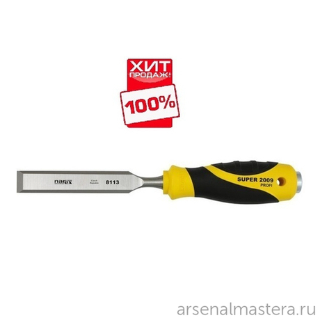 ЛЕТОМ НИЖЕ ХИТ! Стамеска плоская с ручкой 30 мм SUPER 2009 LINE PROFI NAREX 811330