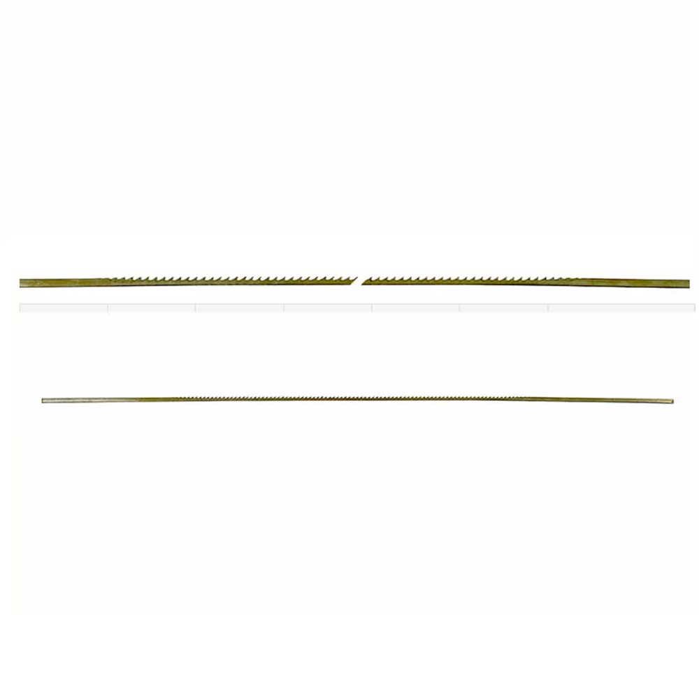 ХИТ! Пилки лобзиковые 12 шт Pegas по металлу, N1, 0.30 х 0.63 х 130 мм, 48tpi 90.543 М00008144