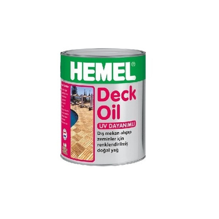 Масло для террас для наружного применения Deck Oil Лимонный, 0,75 л 3111H HEMEL 311175