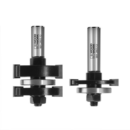 ХИТ! Комплект фрез шип - паз D 44,4 I 28,65 L 71 S 12 Woodwork 991.2803.12