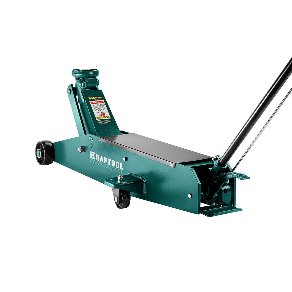 Новинка! Домкрат подкатной для тяжелой техники KRAFTOOL HIGH-LIFT 10 т, 160-560 мм 43455-10