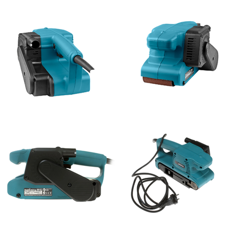 ХИТ! Шлифовальная машина ленточная сетевая с регулировкой скорости Makita 0,65 кВт 220В, лента 76 х 457 мм, для шлифовки, полировки, зачистки 9910