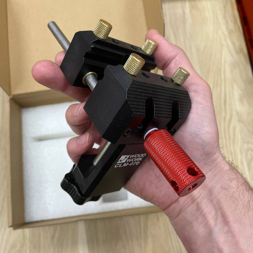 СУПЕР ХИТ! Верстачные прецизионные тиски настольные Woodwork CLM-070