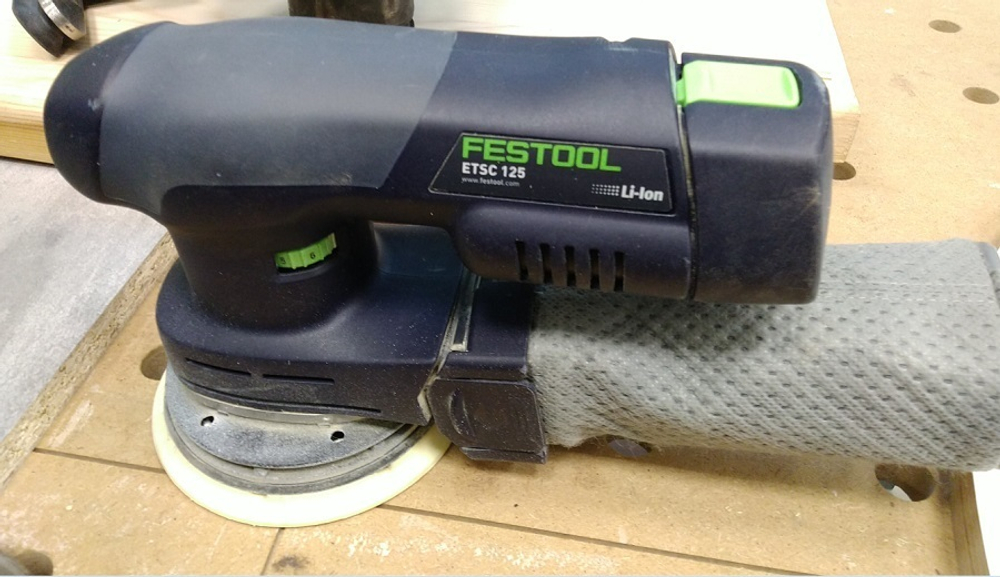 Аккумуляторная эксцентриковая шлифовальная машинка в систейнере FESTOOL ETSC 18 В 125-Basic 576370