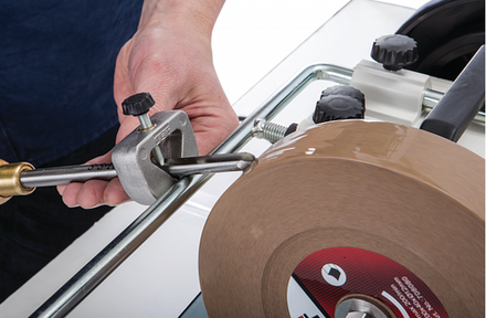 ХИТ! Приспособление для стамесок / заточки инструментов со скругленным жалом JET для точильно-шлифовального станка JSSG-8-M/JSSG-10 708025