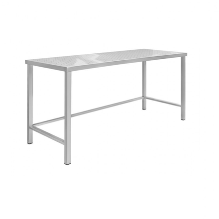 Новинка! Стол с перфорацией для чистых помещений Gresson СПЧ 1800 х 700 х 800 мм из нержавеющей стали, устойчив к воздействию кислоты и выдерживает краткосрочное поднятие температуры до 900С СПЧ-1800