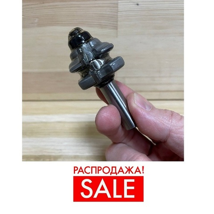 РАСПРОДАЖА! Фреза концевая для мебельных фасадов D41 B22 хвостовик 12 подшипник WPW RG20002