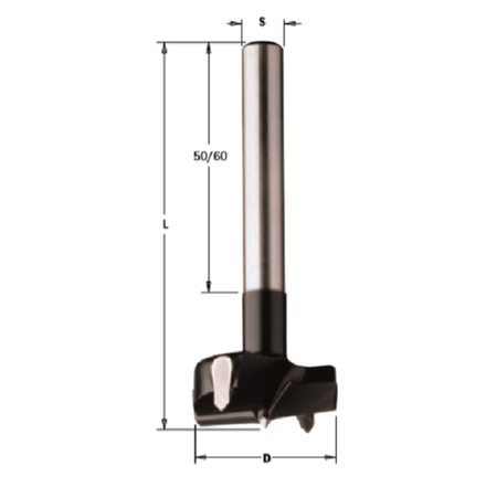 Сверло СМТ чашечное HM 30 x 90 Z2/2 S10 x 60 RH CMT 512.300.11