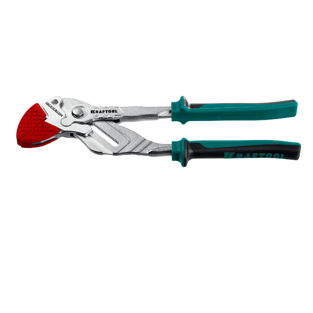 Новинка! Клещи переставные - гаечный ключ KRAFTOOL Vise-wrench 300 мм, 2-х компонентные рукоятки, быстрая настройка нажатием кнопки, принцип трещетки 22069