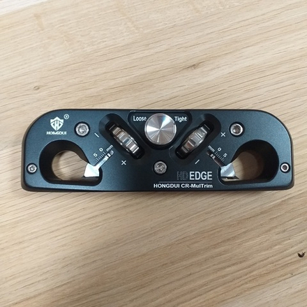 СУПЕР ХИТ! Рубанок - штап 158 мм двухсторонний 2 ножа и 1 нож запасной для фасок в кейсе HD DJ11S Hongdui М00021346