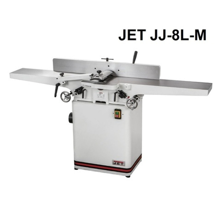 ВЕСНА ЦЕНЫ НИЖЕ! Фуговальный станок профессиональный 1,5 кВт 230 В JET JJ-8L-M 10000267M