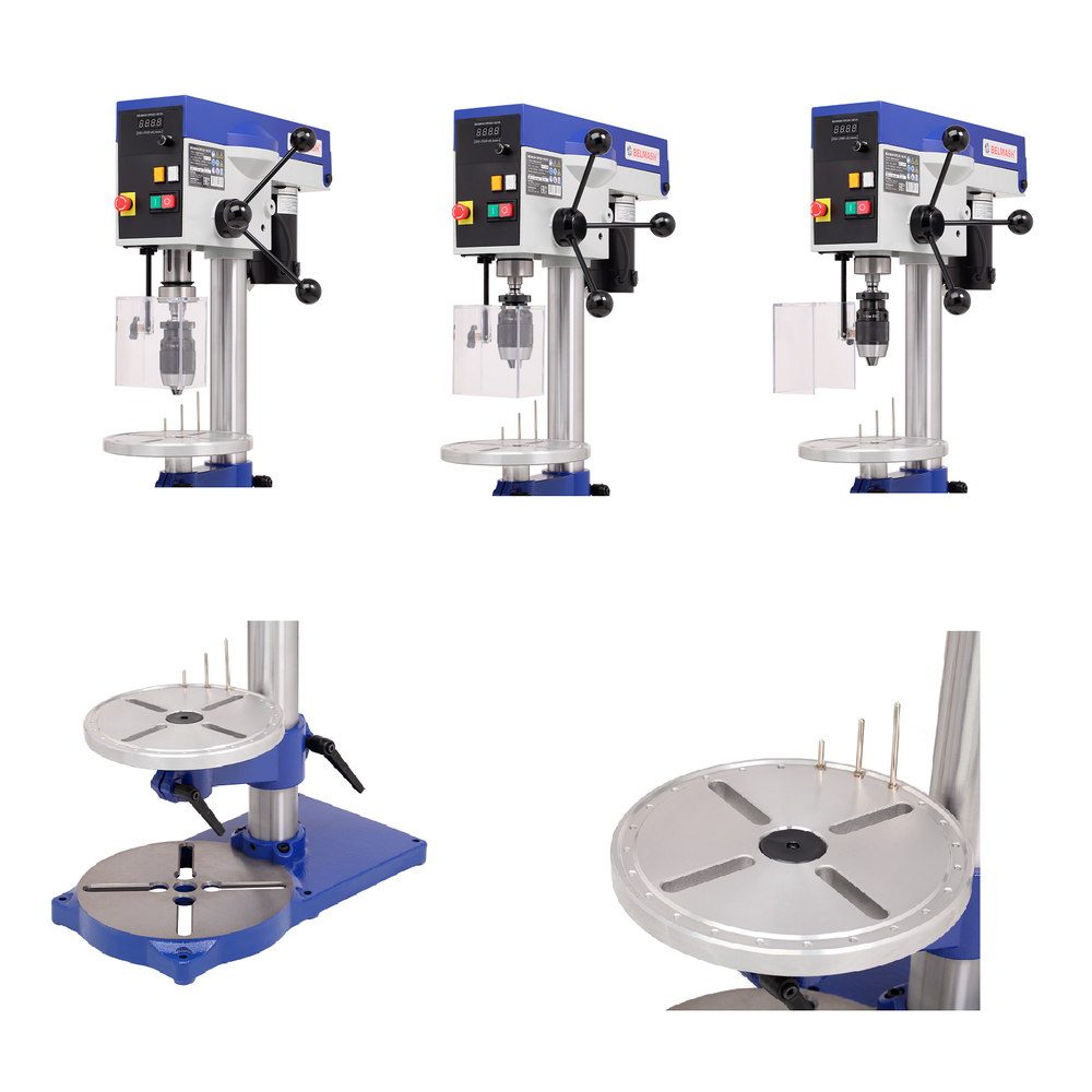 АКЦИЯ ЯНВАРЬ 2026! Станок сверлильный вертикальный BELMASH DP230-16CVS 220В 0,55кВт S329A