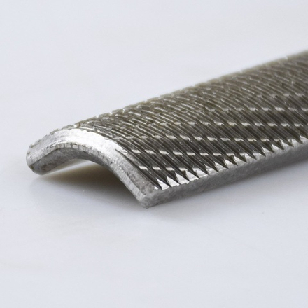 ХИТ! Рашпиль японский красный прямой полукруглый 200 х 20 мм шаг 1,2 мм Iwasaki Miki Tool М00010282