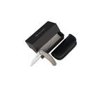 Новинка! Нож японский складной Tojiro Hatamoto, сталь VG-10, 1000 грит, рукоять титановый сплав, клинок 92 мм HFK-2436