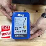 РАСПРОДАЖА ХИТ! Шурупы 250 шт с крупным шагом 1 дюйм Pan-Head Kreg SPS-C1-250-INT