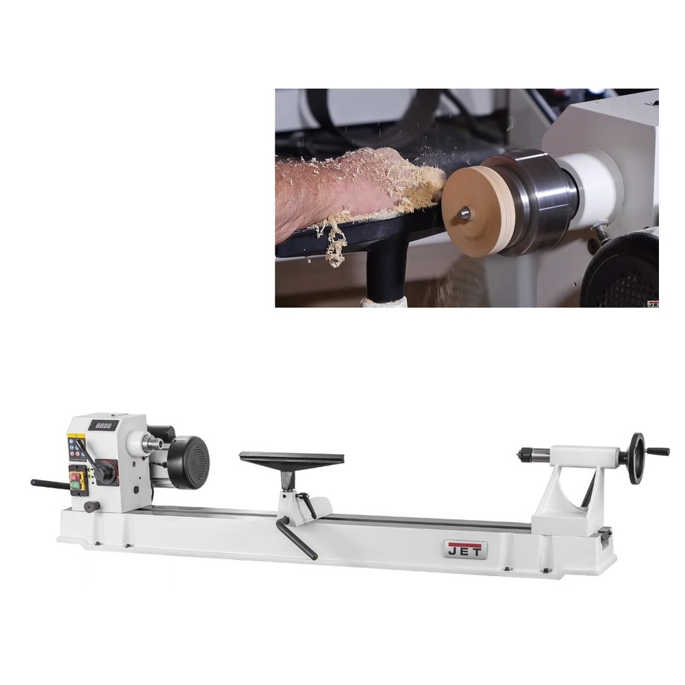 Новинка! Токарный станок по дереву JET JWL-1443LB-M 0,75 кВт 220В без стенда 10000502LM