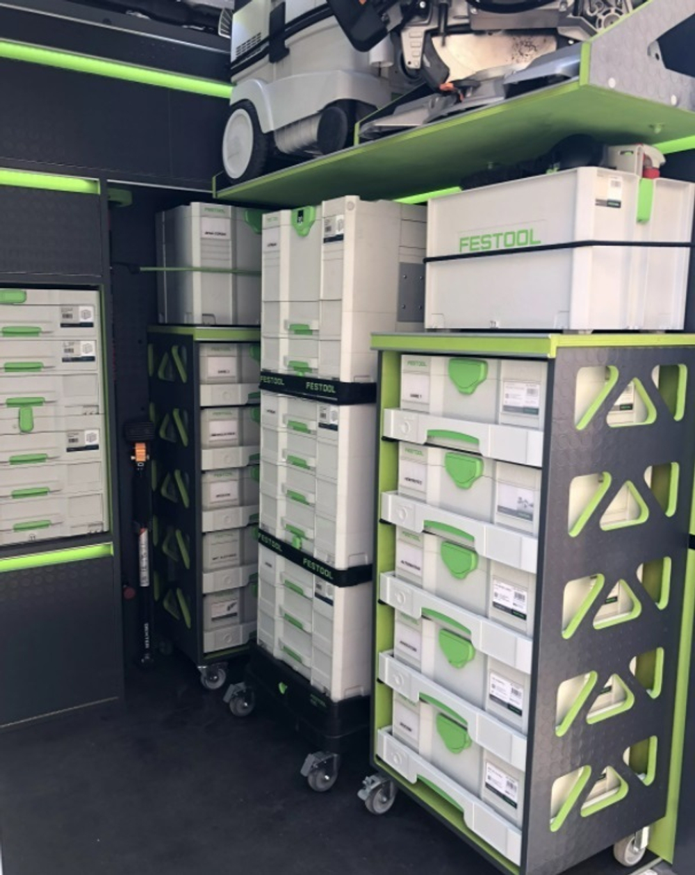 ХИТ! Комплект выдвижных полок 5 шт FESTOOL SYS-AZ-Set 500767