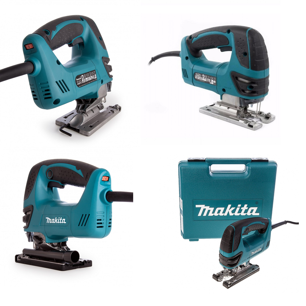 Новинка! Электрический лобзик Makita 0,72 кВт с маятниковым ходом, в кейсе 4350FCT