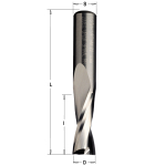 Фреза спиральная монолитная 3 x 12 x 60 Z2 S6 RH CMT 191.630.11