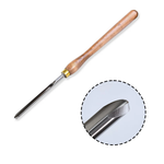 Новинка! Резец токарный длинный полукруглый Crown HSS, Bowl Gouge Ellsworth 13 мм, длина полотна 264 мм, рукоять 430 мм, для создания эллипсов М00002919