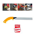 ХИТ! Ножовка японская по пластику Utility Saw PVC240 17 TPI  225 мм толщина 0,6 мм для резки водопроводных труб ПВХ, полипропилена PP, термопластов ABS, акрила, гипсокартона, полиэтилена PE, акрилового стекла ZetSaw Z.58006