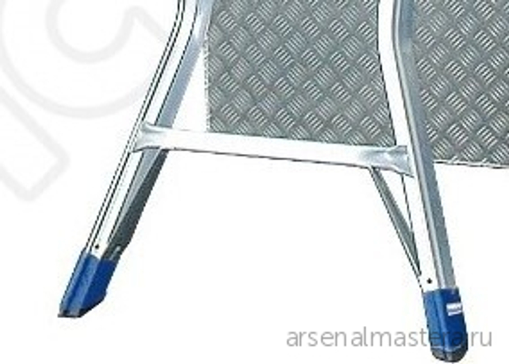 ХИТ! Шарнирная телескопическая лестница - стремянка Krause STABILO 4х5 перекладины с удлинителями боковин 133984