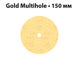 Комплект 100 шт Шлифовальные круги на бумажной основе липучка Mirka GOLD Multihole 150 мм 121 отверстие P 240 236CH09925