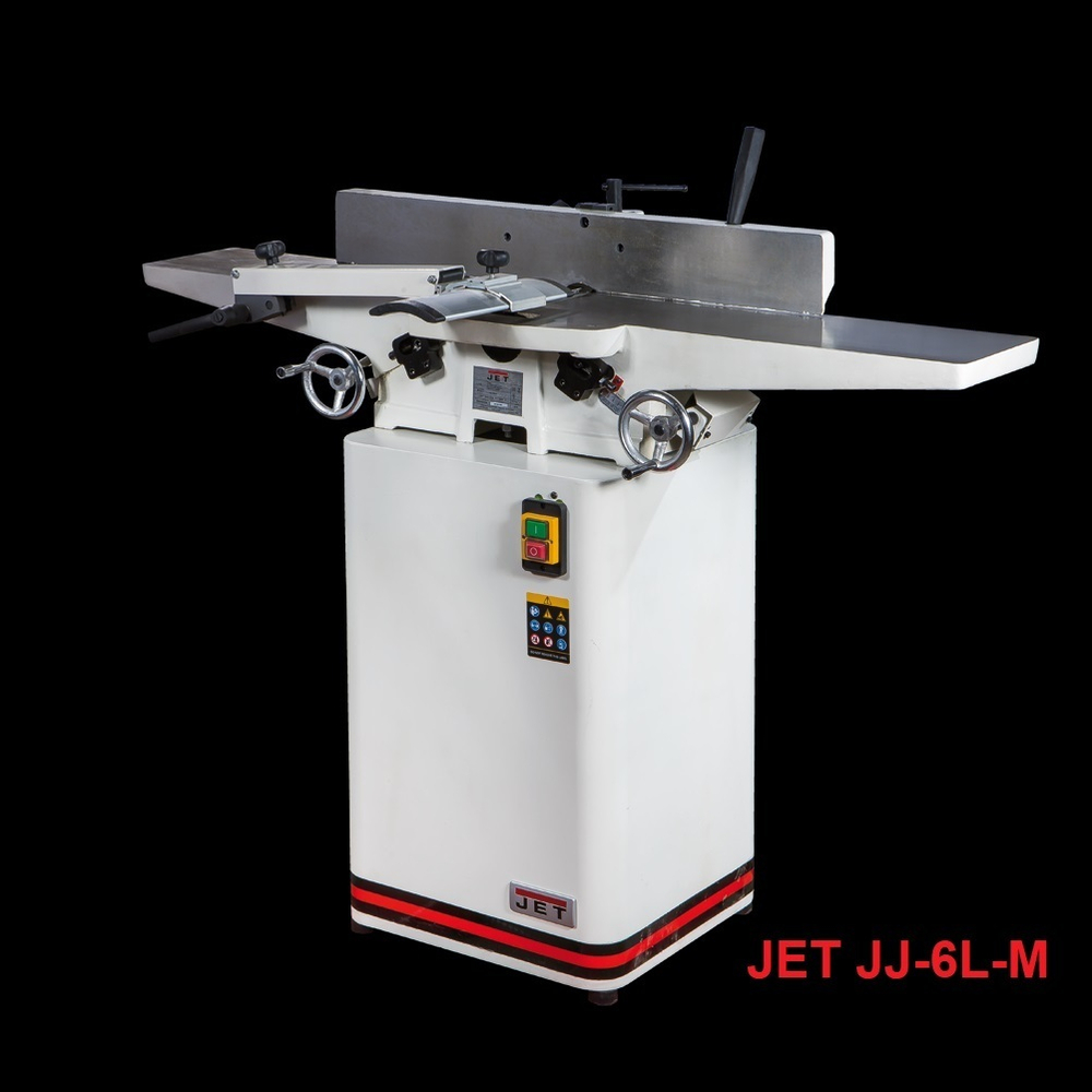 ВЕСНА ЦЕНЫ НИЖЕ! Фуговальный станок полупрофессиональный 1,5 кВт 230 В JET JJ-6L-M 10000250LM
