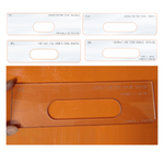 ЧЕРНАЯ РАСПРОДАЖА! Вставки для шаблона, для врезки замка в ассортименте: скрытая петля №64, 65, 124, 154 FARIDKAMAL 00000180