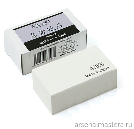 Камень Nagura 1000 Suehiro для камней 1000-2000 грит 73 х 40 х 28 мм MT NGR-10 М00014460