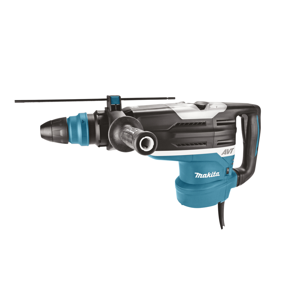 Новинка! Перфоратор сетевой мощный Makita SDS-Max HR 5212 C 1,51 кВт. Антивибрационная система AVT. Два режима работы: сверление с ударом и долбление, в кейсе HR5212C