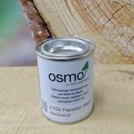 Белая краска для окон и дверей Osmo 2104 непрозрачная 0,125 л HOLZ-DECKFARBE для наружных работ Osmo-2104-0,125 11200050