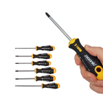 Новинка! Набор отверток 6 шт. Felo Ergonic SL4.0-6.5, PZ1-2, PH1-2 40096118