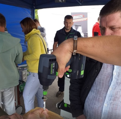 ХИТ! Аккумуляторная импульсная дрель-шуруповерт TID 18-Basic FESTOOL в систейнере 576481