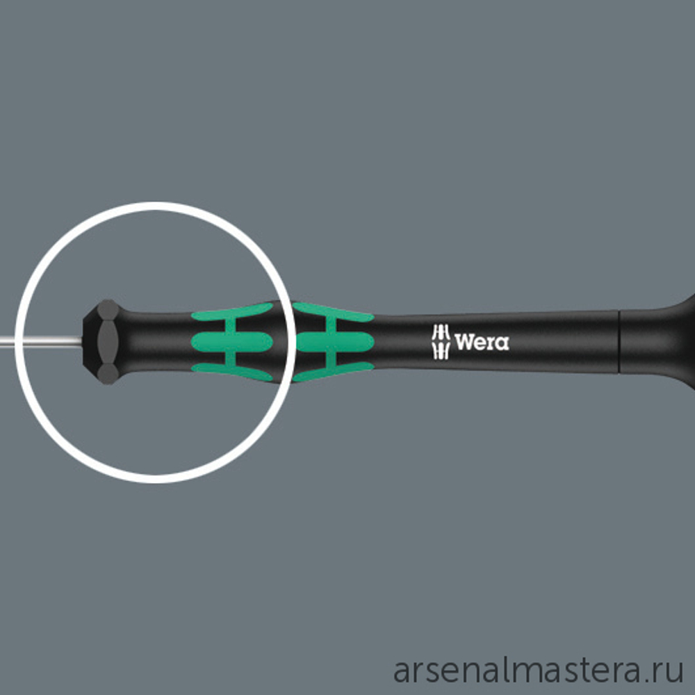 АКЦИЯ WERA! Набор 12 предметов ОТВЕРТКИ прецизионные для электронщиков PH 00 / 0, TORX HF TX 5 / 6, SL 1.5 / 1.8 / 2.0 / 2.5 / 3.0, HEX 0.9 / 1.5 / 2.0 Kraftform Micro 12 Universal 1 WERA WE-073675