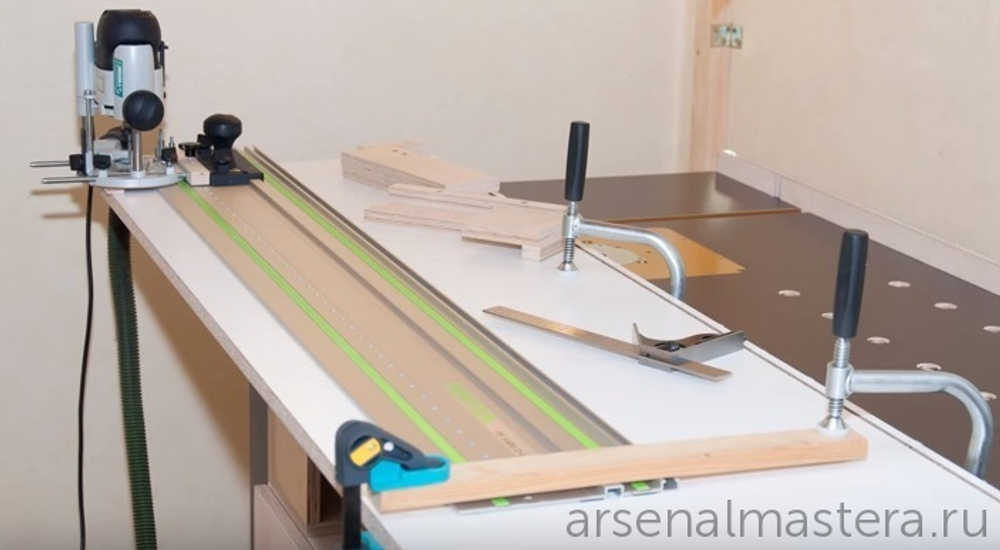 Многофункциональный стол для мастерской - идея стола Festool MFT 3