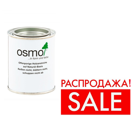 РАСПРОДАЖА! Защитное масло с УФ - фильтром Osmo 427 Дуглазия 0,125 л сдерживает рост синей гнили, плесени, грибков UV-Schutz-Ol Farbig для наружных работ Osmo-427-0,125 11600067