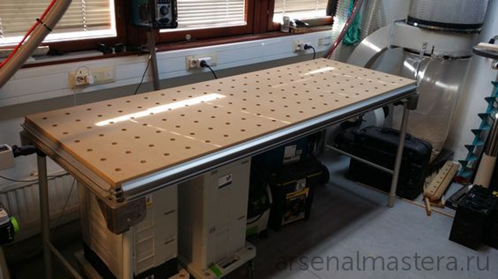 Многофункциональный стол для мастерской - идея стола Festool MFT 3