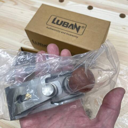 ЗИМОЙ ДЕШЕВЛЕ ХИТ! Рубанок N 1 стамесочный, прижим нержавеющая сталь 115 мм лезвие 45 мм T10 Luban М00022433