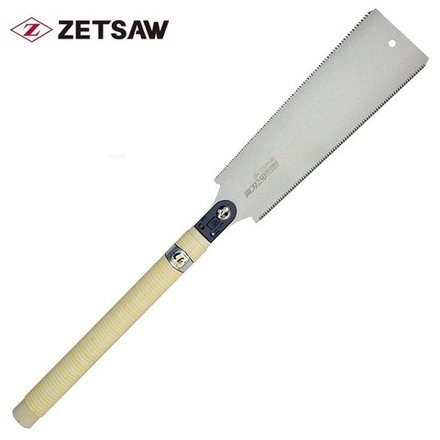 Пила двусторонняя Ryoba S-250 250 мм 18 tpi 0.5 мм деревянная рукоять ZetSaw 30007 М00017254