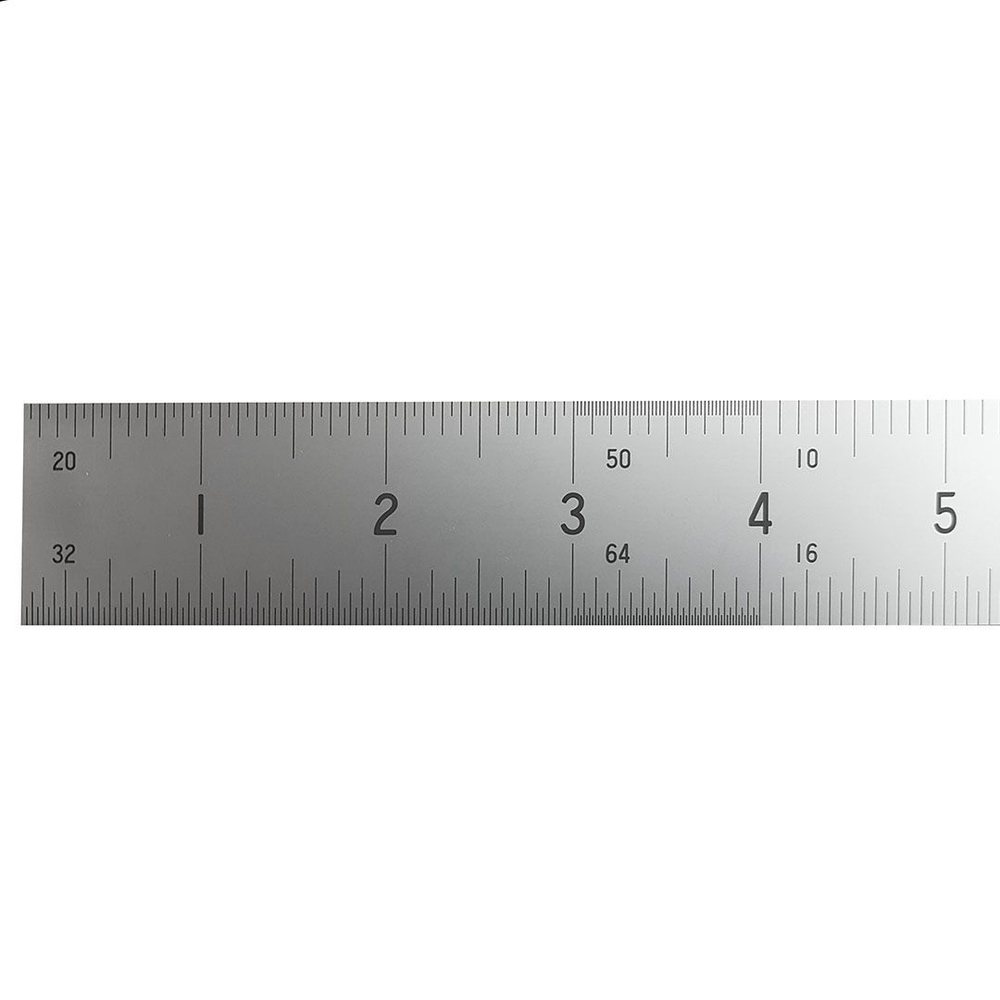 Линейка Shinwa дюймовая 600 мм / 24 дюйм (шкала - в мм и дюймах) Sh 22021 М00016582