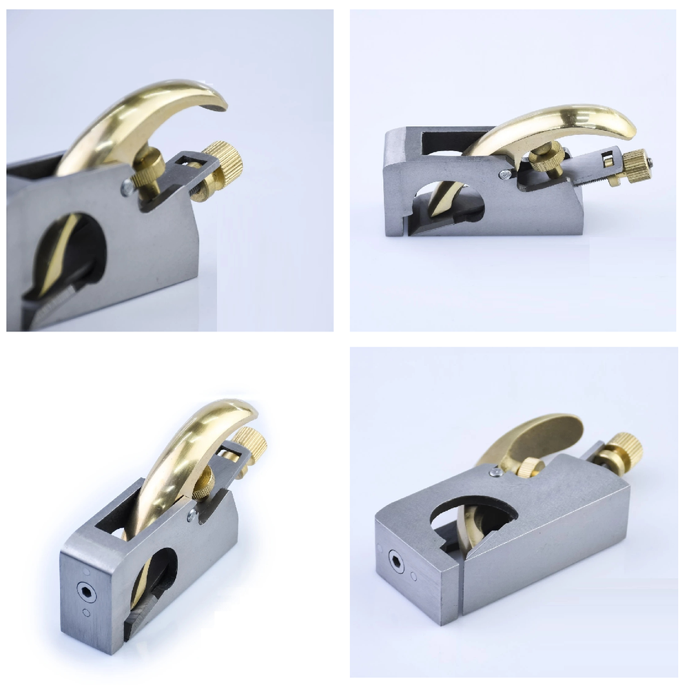 ХИТ! Рубанок зензубель N211 100 мм лезвие 28 мм GOLDRATIO М00023180