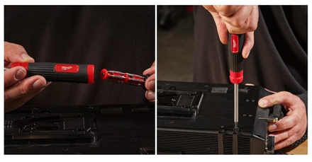 АКЦИЯ RED STRIKE -23%! Отвертка прецизионная 27 в 1 MILWAUKEE 4932498176