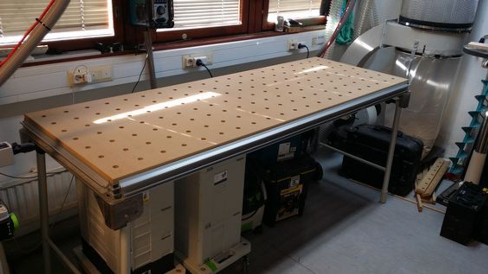 Многофункциональный стол для мастерской - идея стола Festool MFT 3