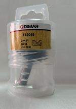 Фреза мебельный фасад кантри D 41 B 19 подшипник Хвостовик 12 WP WoodPecker DIMAR T43049