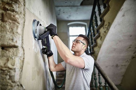 Зачистная алмазная шлифмашинка - фрезер 2 в 1 в систейнере FESTOOL RENOFIX RG 130 E-Plus 576393