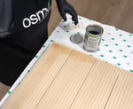 Масло для изделий из ДПК, БПК Osmo 030 Бесцветное шелковисто-матовое 1 л для ухода обновления изделий из древесно - полимерных и бамбук - полимерных композитных материалов WPC BPC Pflege-O для наружных работ Osmo 11500111