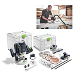Вертикальный фрезер FESTOOL в систейнере и систейнер с оснасткой OF 2200 EB-Set 576220