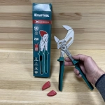 Новинка! Клещи переставные - гаечный ключ KRAFTOOL Vise-wrench 250 мм, 2-х компонентные рукоятки, быстрая настройка нажатием кнопки, принцип трещетки 22067